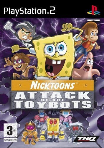 Nicktoons: Attack of the Toybots (Playstation 2 PS2) - Game 7SVG Pre-Owned
