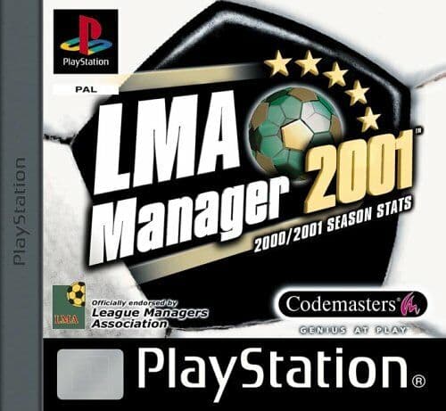 Sony Playstation - LMA Manager 2001 - Game ROVG Pre-Owned
