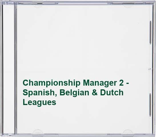 Championship Manager 2 - Spanish, Belgian & Dutch Leagues - Game N6VG Pre-Owned