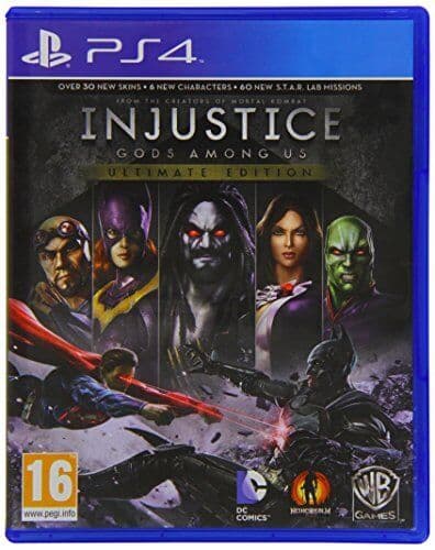 Injustice: Gods Among Us Ultimate Edition PS4 UK (Playstation 4 PS4) - Game NUVG Pre-Owned