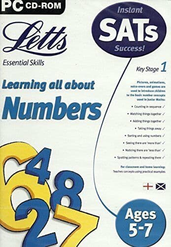 Letts - Learning All About Numbers - Game 9EVG Pre-Owned