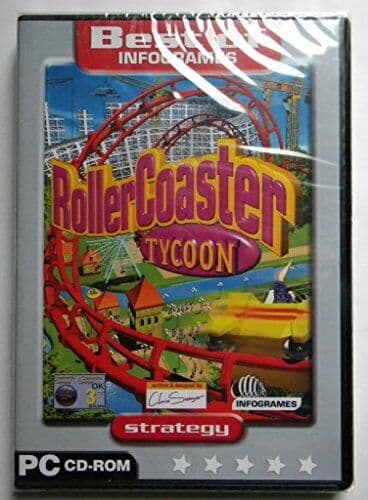 ROLLER OF COASTER TYCOON PC GAME - Game 1VVG Pre-Owned