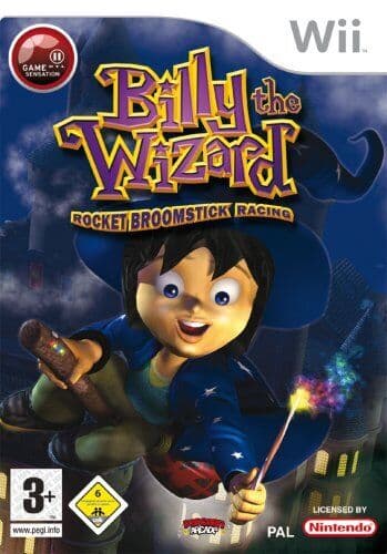 Billy the Wizard - Rocket Broomstick Racing - Game QIVG Pre-Owned