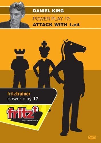 ChessBase POWER PLAY - Attack with 1.e4 - Daniel King - VOLUME 17 - Game Y2VG Pre-Owned