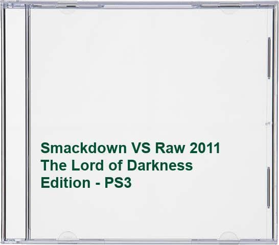 Smackdown VS Raw 2011 The Lord of Darkness Edition - PS3 - Game 4EVG Pre-Owned