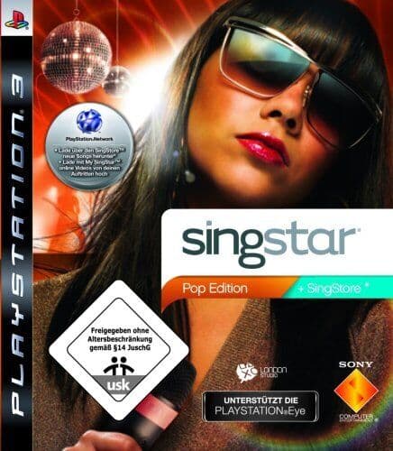 SingStar Pop Edition (Standalone) (Playstation 3 PS3) - Game POVG Pre-Owned