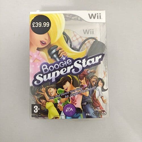 Boogie Superstar With Mic (Nintendo Wii) - Game QMVG Pre-Owned