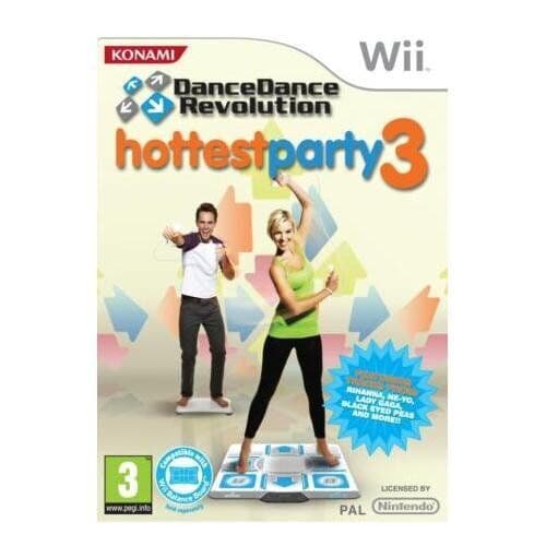 Dance Revolution - Hottest Party 3 without Dancemat (Nintendo Wii) - Game 6YLN Pre-Owned