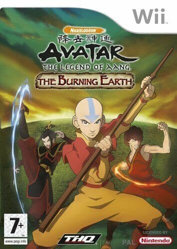 Avatar: The Legend of Aang - The Burning Earth (Nintendo Wii) - Game V6VG Fast Pre-Owned