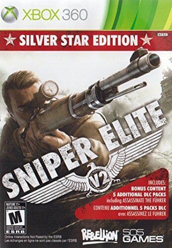 Sniper Elite V2: Silver Star Edition - Xbox 360 - Game C6VG Pre-Owned