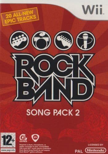 Rockband Song Pack 2 (Nintendo Wii) - Game 6QVG Pre-Owned