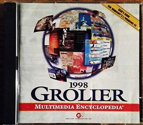 1998 Grolier Multimedia Encyclopedia - Game 1AVG Pre-Owned