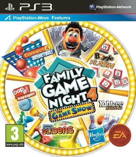 Hasbro Family Game Night 4: The Game Show Edition (Playstation 3 PS3) - Game 3AVG Pre-Owned