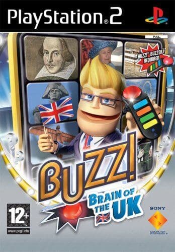 Buzz! Brain of the UK (Playstation 2 PS2) - Game JUVG Pre-Owned