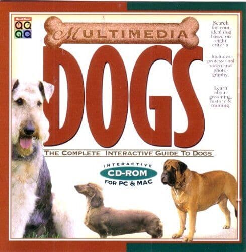Multimedia Dogs Complete Interactive Guide to Dogs - Game ISVG Fast Pre-Owned