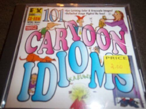 101 Cartoon Idioms Cd Rom - Game YUVG Pre-Owned