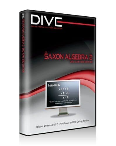 Dive CD-ROM for Saxon Algebra 2 2nd & 3rd Edition - Game 0CVG Fast Pre-Owned