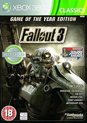Fallout 3: Game Of The Year Edition (Classics) - Game 90VG Pre-Owned