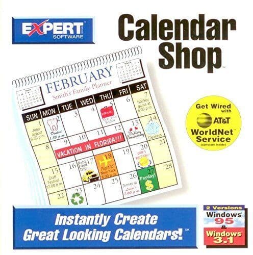 Calendar Shop By Expert Software - Game HIVG Pre-Owned