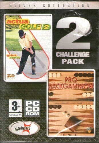 ACTUA GOLF 2 / PRO BACKGAMMON [ WINDOWS VISTA XP 2000 98 95 ] - Game 68VG The Pre-Owned