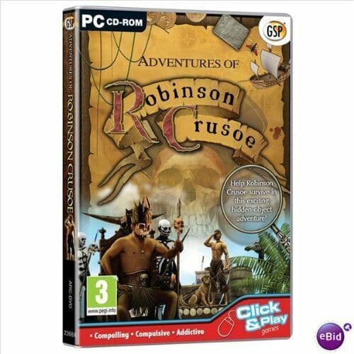 Hidden Object Adventures of Robinson Crusoe - Game W0VG Pre-Owned