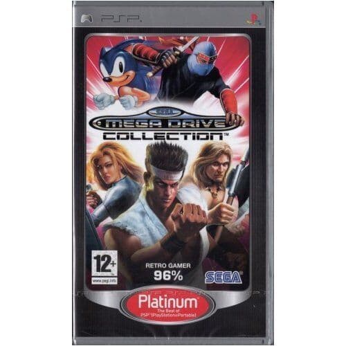 Sega Mega Drive Collection - Platinum Edition (PSP) - Game SGVG Fast Pre-Owned