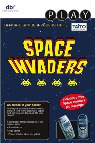 Java Game - Space Invaders (Black & White) - Game TEVG Pre-Owned
