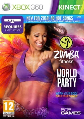 Zumba World Party (Xbox 360) - Game C6VG Pre-Owned