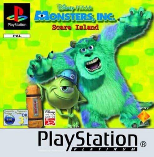 Disney/Pixar’s Monsters, Inc (PSone) Platinum - Game WUVG Pre-Owned