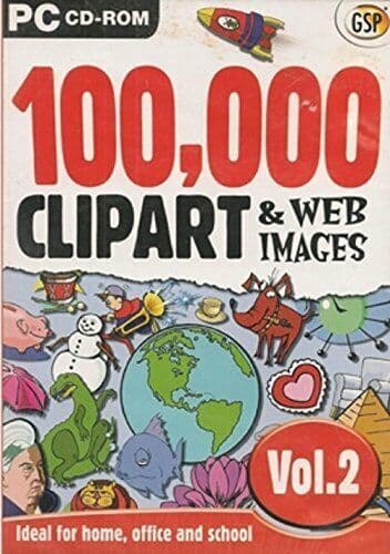 100,000 clipart and web graphics volume 2 - Game 26VG Pre-Owned
