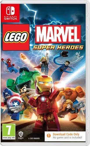 LEGO Marvel Super Heroes (Code In Box) (Nintendo Switch) - Game G3VG Pre-Owned