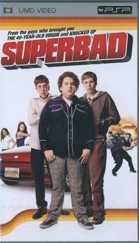 SuperBad - UMD DISC MOVIE FOR SONY PSP - Game KSLN Pre-Owned