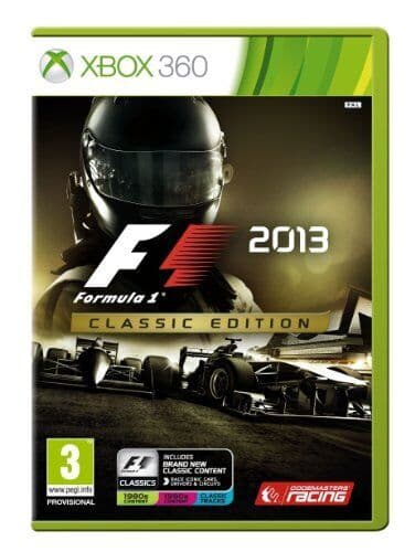 F1 2013 Classic Edition (Xbox 360) - Game AGVG Pre-Owned