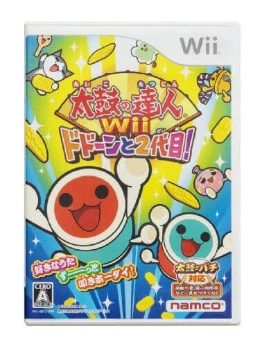 Taiko no Tatsujin Wii Dodoon to 2 Yome! [Japan Import] - Game 0CVG Pre-Owned