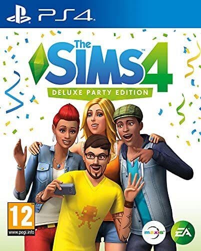 The Sims 4 Deluxe Party Edition (Playstation 4 PS4) - Game NQVG Pre-Owned