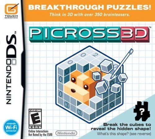 Nintendo Ds - Picross 3D (Nintendo DS) - Game D0VG Pre-Owned