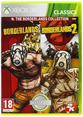 BORDERLANDS 1 and 2 COLLECT (Xbox 360) - Game 18VG Pre-Owned