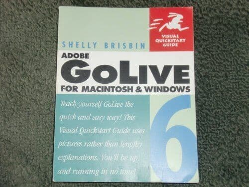 SSI GOLIVE 6 VISUAL QUICKSTART ( 0321112229 ) - Game 8ZVG Pre-Owned