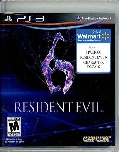 Resident Evil 6 (Walmart Exclusive w/ 3 Pack of Resident Evil 6 … - Game J2VG Pre-Owned