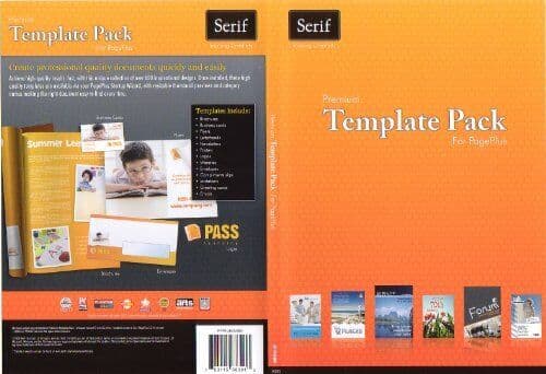Premium Template Pack for PagePlus X4 or above - Game FYVG Pre-Owned