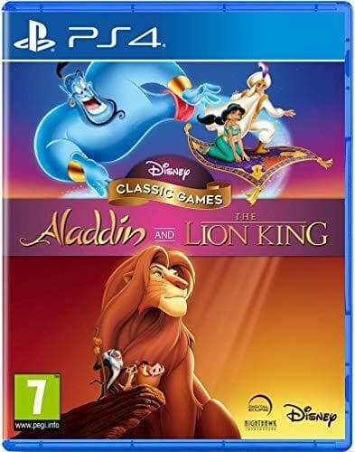 Disney Classic Games: Aladdin and The Lion King (Playstation 4 PS4) - Game XVVG Pre-Owned