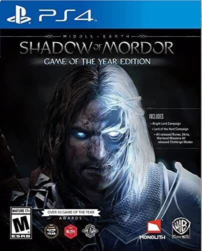 Middle Earth: Shadow of Mordor Game of the Year for PlayStation 4 - Game YX4G Pre-Owned