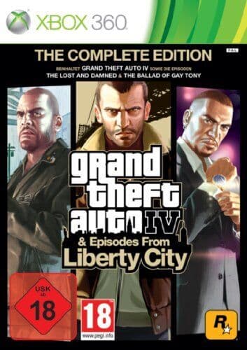 Grand Theft Auto IV Complete Edition - Microsoft Xbox 360 - Game 36VG Pre-Owned