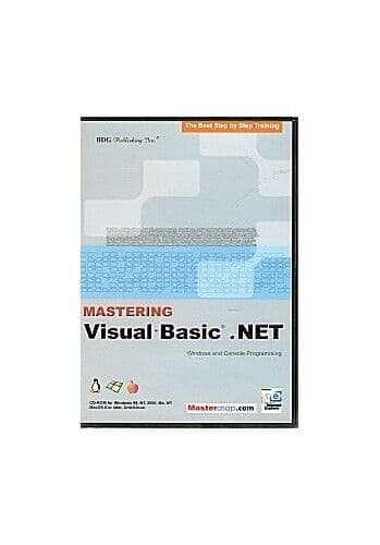 MASTERING VISUAL BASIC .NET - Game 01VG Pre-Owned