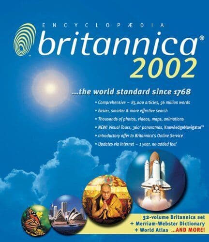 Encyclopedia Britannica 2002 DVD Mac Edition - Game JIVG Pre-Owned