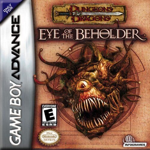 Dungeon & Dragons: Eye of the Beholder - Game 1GVG Pre-Owned