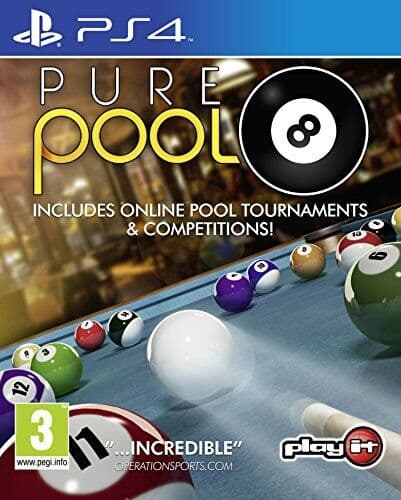 Pure Pool (Playstation 4 PS4) - Game ZKVG Pre-Owned