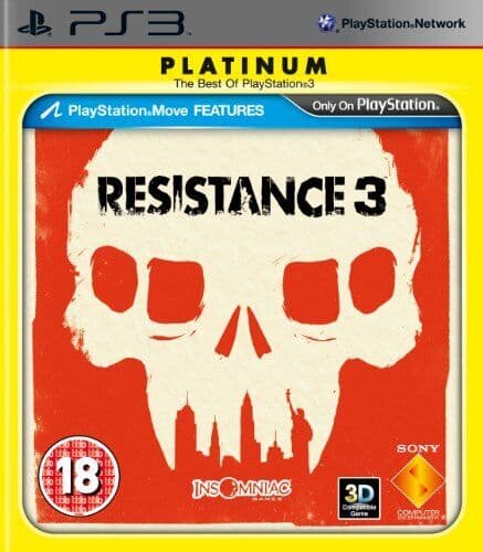 Resistance 3 - Platinum Edition (Playstation 3 PS3) - Game I0VG Pre-Owned