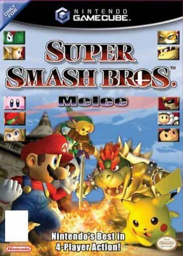Gamecube - Super Smash Bros Melee - Game M0VG Pre-Owned