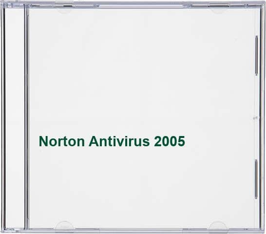 Norton Antivirus 2005 - Game 4CVG Pre-Owned